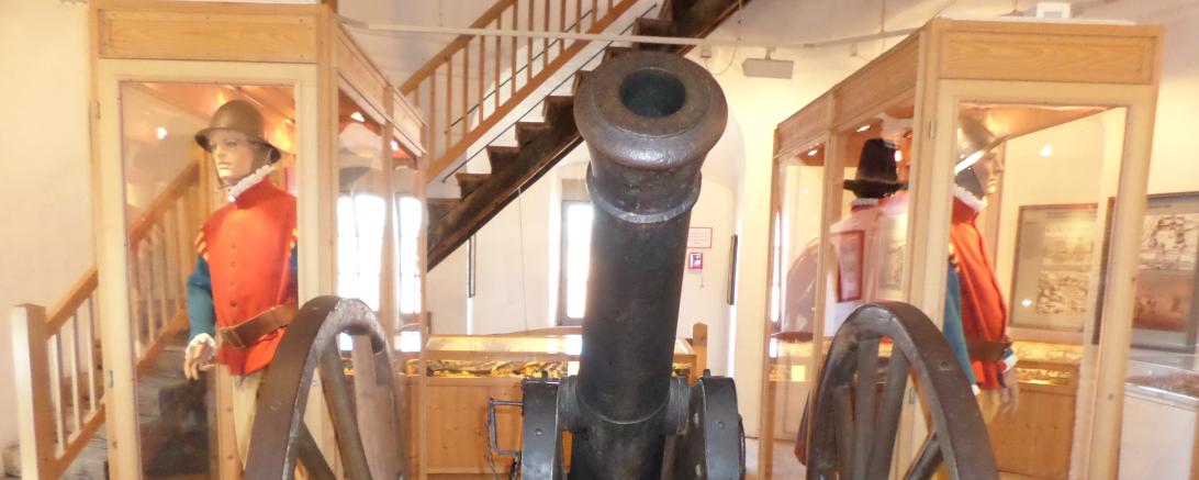 Kanone im Stadtmauermuseum 