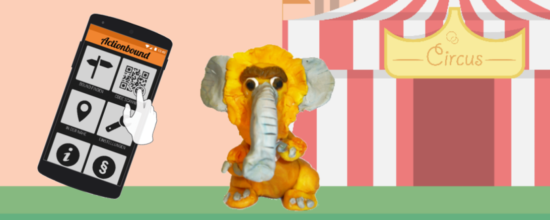 Das Bild zeigt Bruno, den Löwofantaurus.