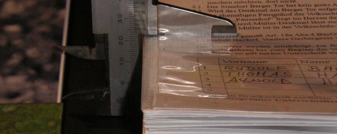 Stapel Unterschriften Gerd Müller