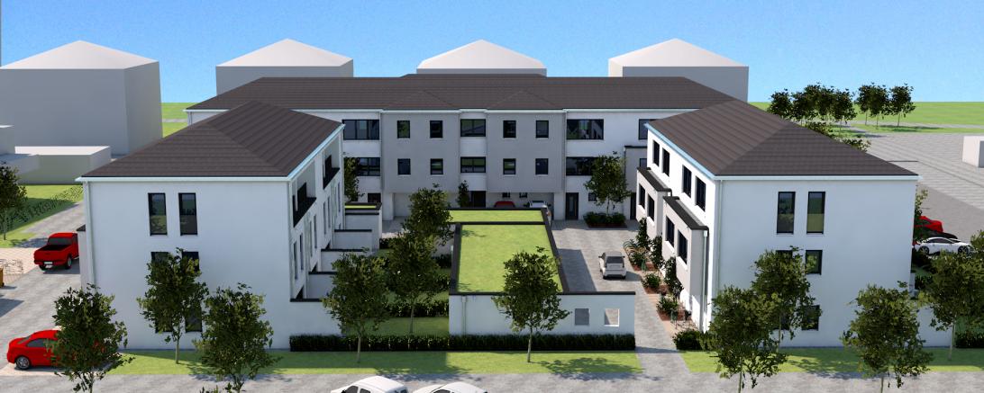 In der Ortsmitte von Asbach-Bäumenheim sollen 18 Wohneinheiten entstehen. 