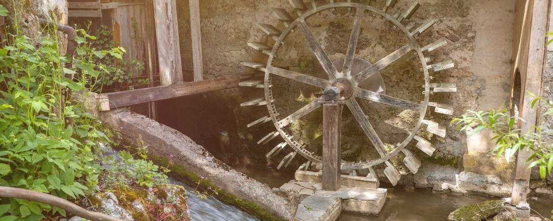 Mühlrad in Maihingen 
