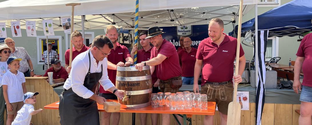 Bieranstich Inselfest