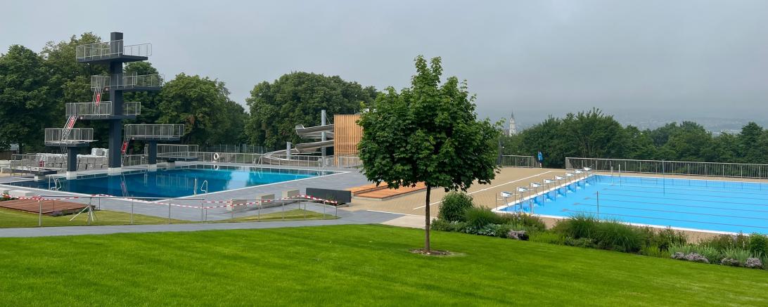 Donauwörther Freibad. 