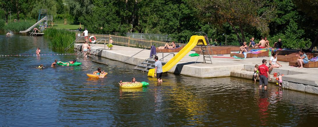 Freibad Oettingen. 