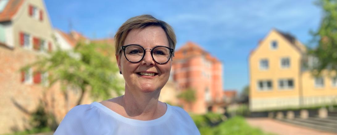 Zu sehen ist Sylvia Huber.