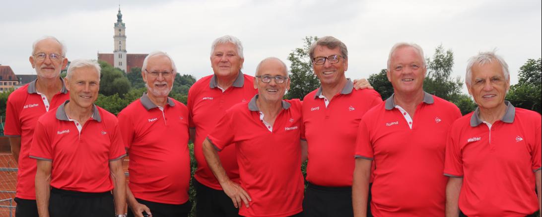 Die Herren 65 des TC Donauwörth.
