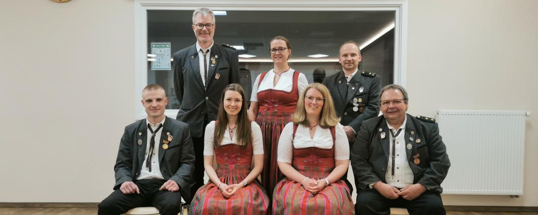 Mitglieder der Albuchschützen Schmähingen