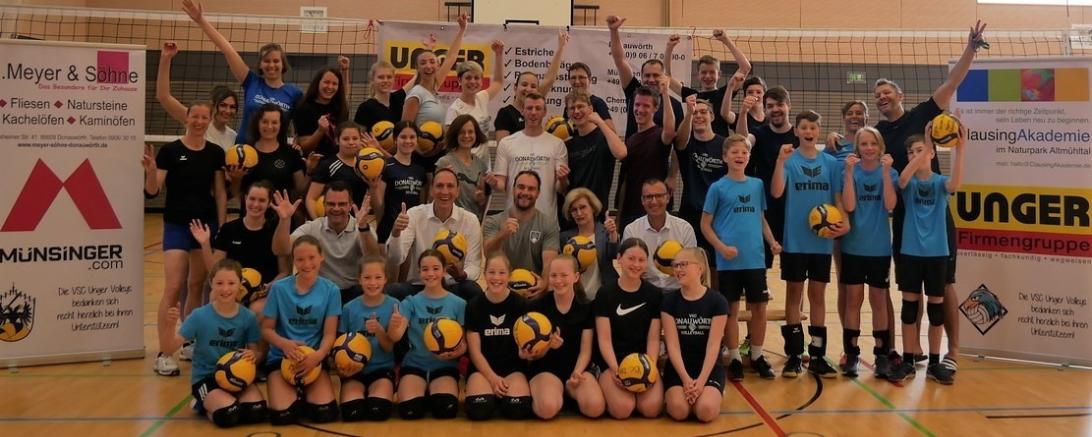 VSC-Volleyballer trainieren mit Bundesliga- und Nationalmannschaftstrainer Max Hauser 
