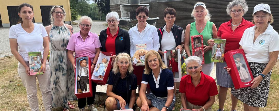 Die Gewinnerinnen des Käthe Kruse Ladies Cup Golfturnier 2022