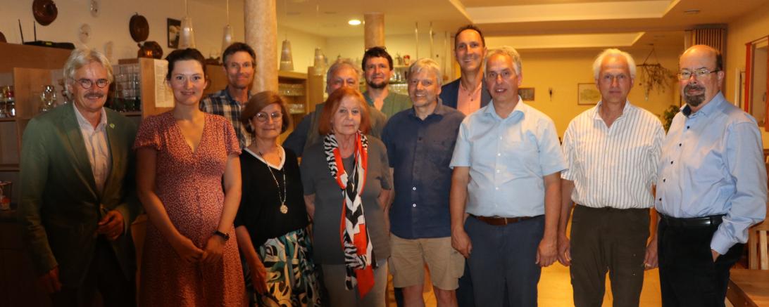 Das Bild zeigt die neue Vorstandschaft des Bund Naturschutz.