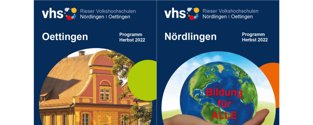 Ein gemeinsames Programm - zwei individuelle Titelseiten. 