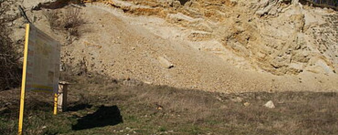 Das Bild zeigt das Geotop Glaubenberg. 