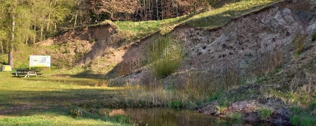 Das Geotop Langenmühle.