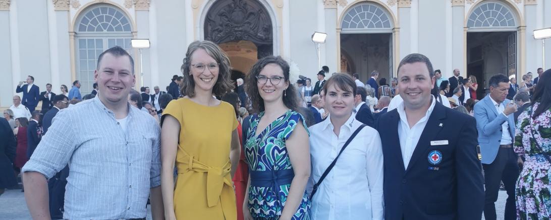 V. l. n. r.: Florian Oßwald, Eva Lettenbauer, Katrin Gleißner, Jana Trapp, Kevin Mahn.