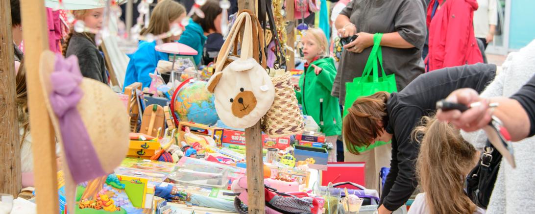 Bild vom letzten Flohmarkt