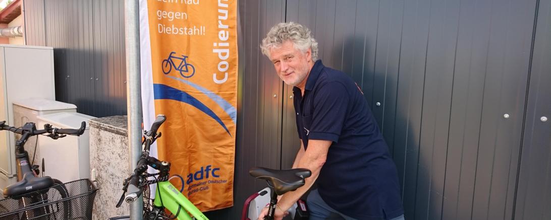 Das Bild zeigt Clemens von Tucher vom Codierteam aus Augsburg.