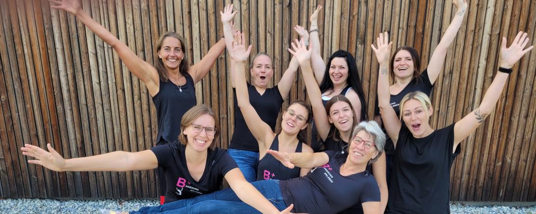 Das B+ Fitness-Team freut sich auf den Start des Herbstprogramms in Blossenau
