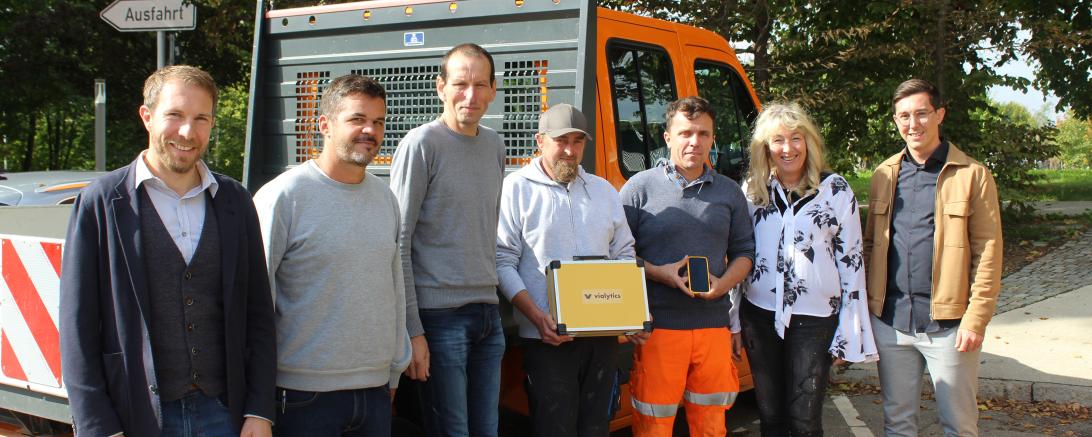 Oettingen Straßenzustandskontrolle 