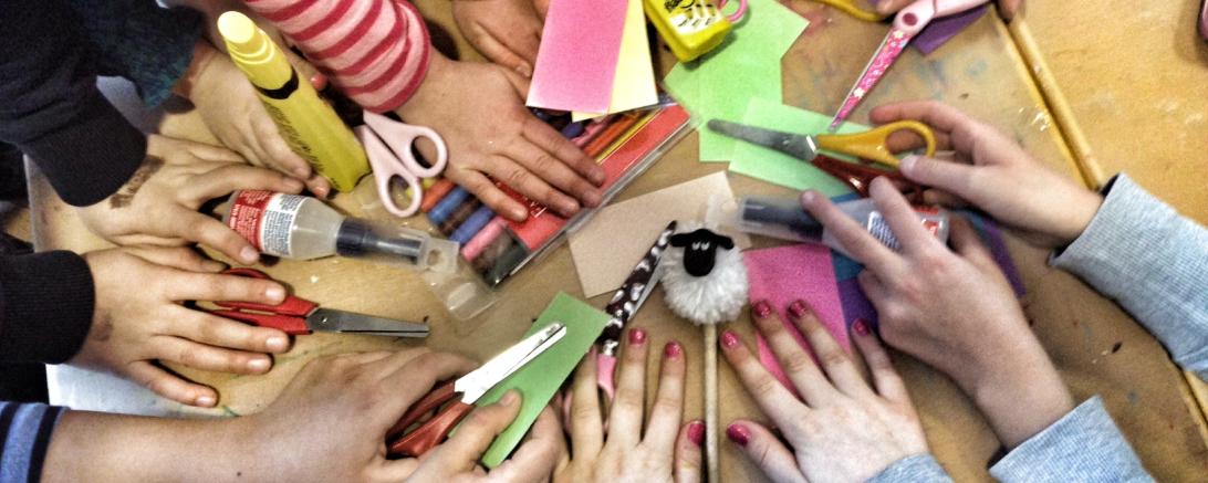 Kindertreff in der Stadtbibliothek Nördlingen. 