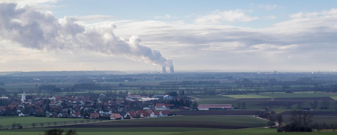 Das Atomkraftwerk in Gundremmingen. 