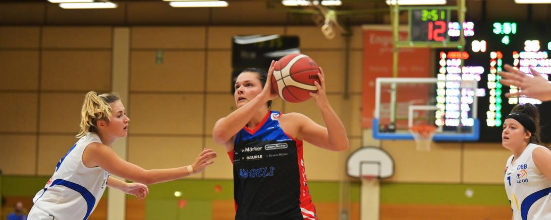 US-Neuzugang Julia Ruzevich wusste zu überzeugen beim THG Angels-Cup, auch wenn dieser vom Ligakonkurrenten Osnabrück gewonnen wurde.