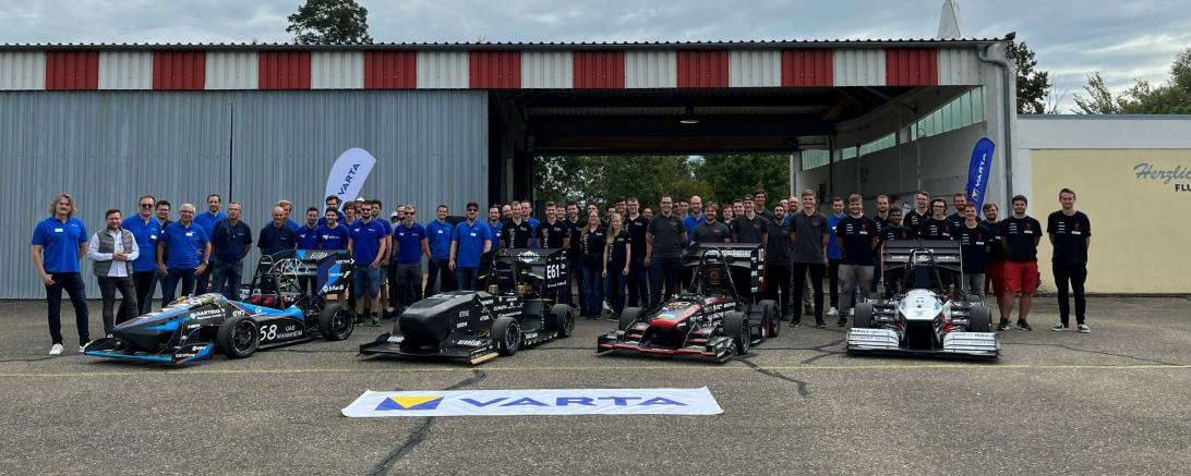 Varta begrüßt Formula Student zum „Afterseason Raceday“. 