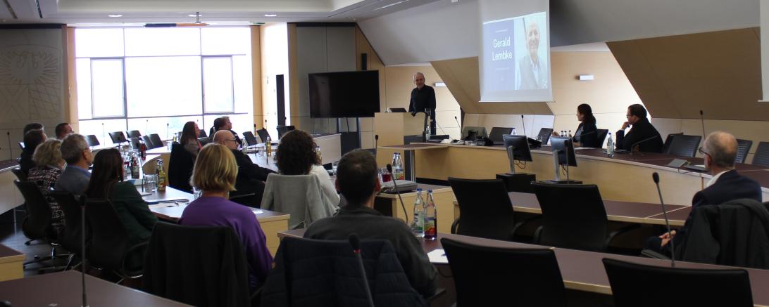 Vortrag Gerald Lembke.