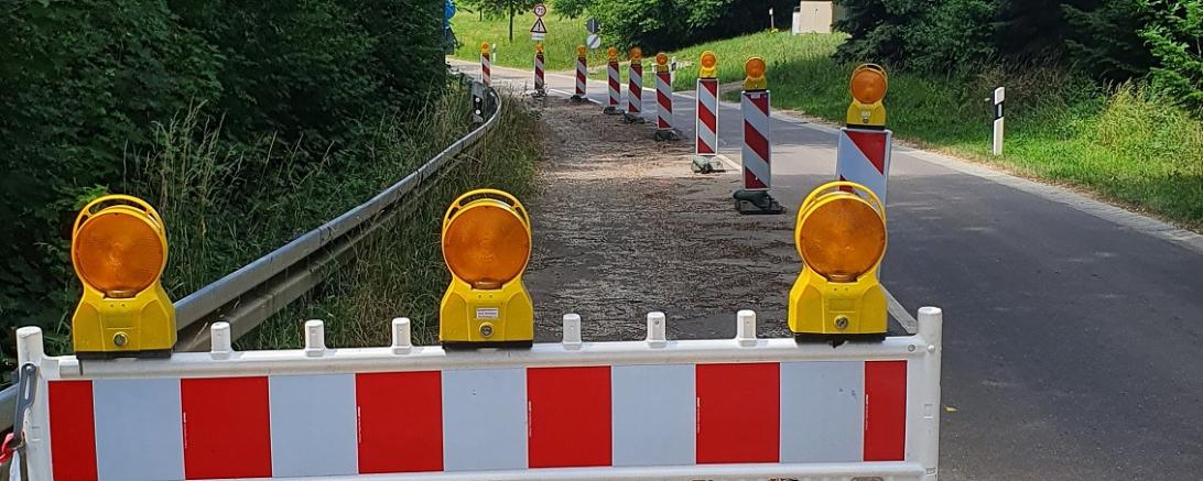 Sperrung der Gemeindeverbindungsstraße Nähermemmingen-Utzmemmingen 