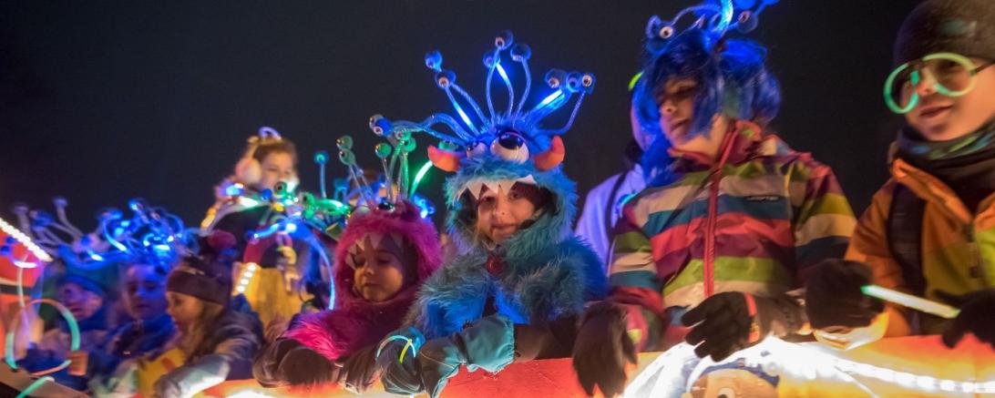 Nachtumzug in Asbach-Bäumenheim