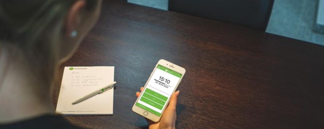 Arbeitszeiten können digital erfasst werden. 