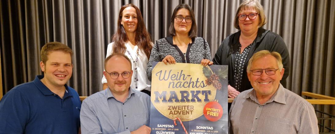 Das Bild zeigt die Vorstandschaft des GV Harburg.