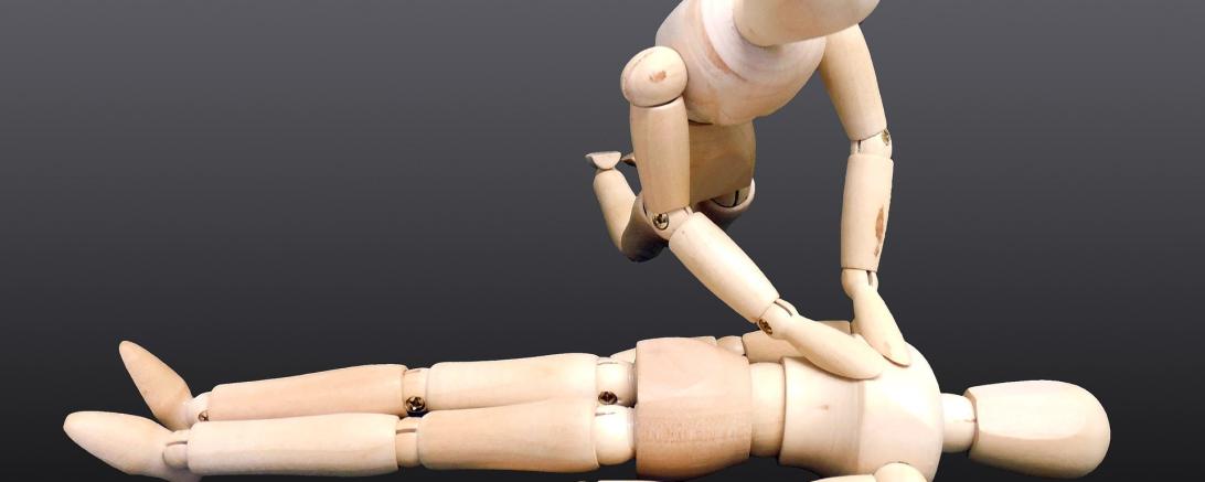 Erste Hilfe Demonstration