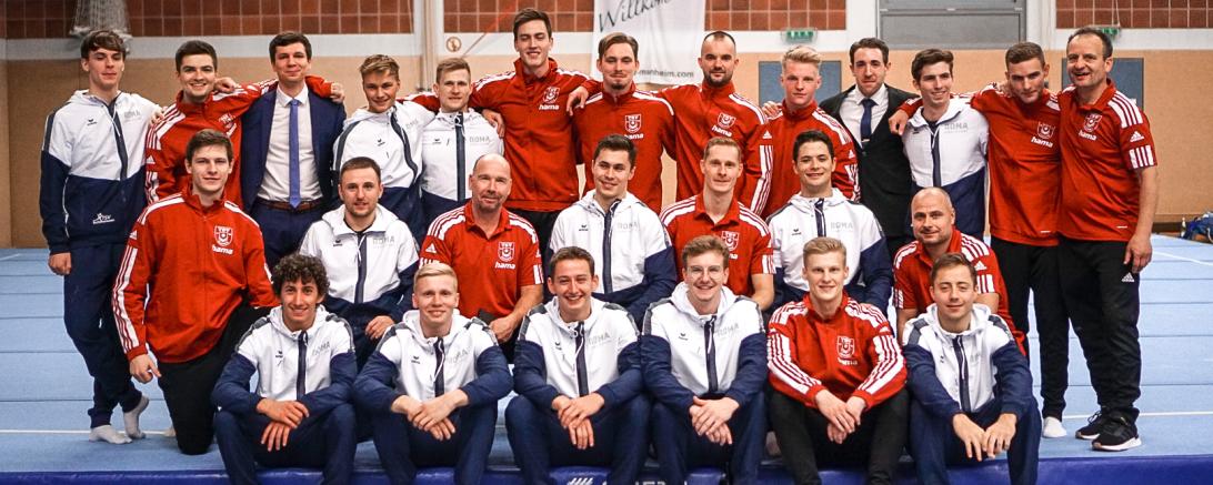 Mannschaftsbild TSV Monheim und TSV Buttenwiesen.