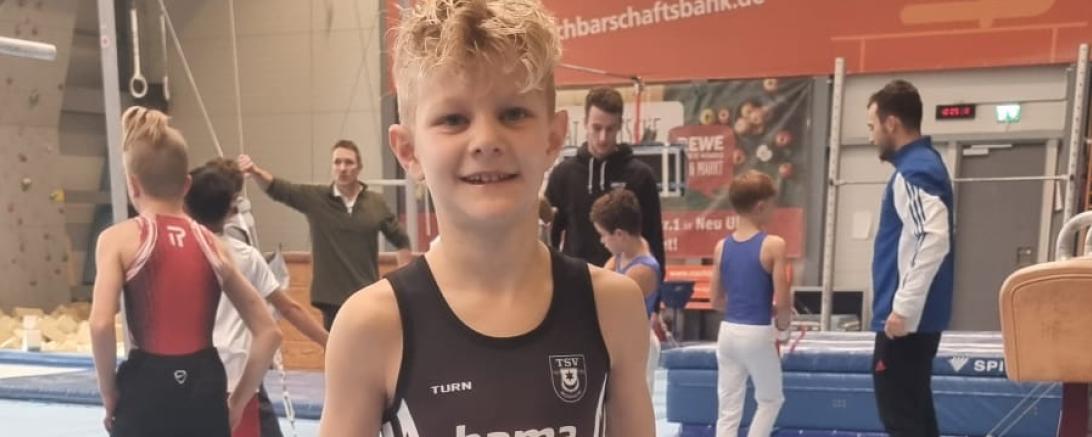 Tim Leibiger kämpfte mit seiner Übung gegen den TSV Fehlstart.