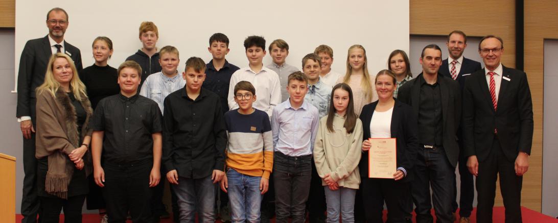 Jugendleistungspreis 2022 Montessori-Schule Oettingen