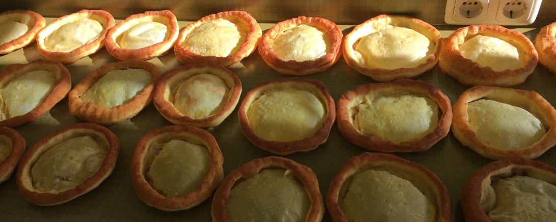 Leckere Ergebnisse beim Küchlekurs in Nördlingen.