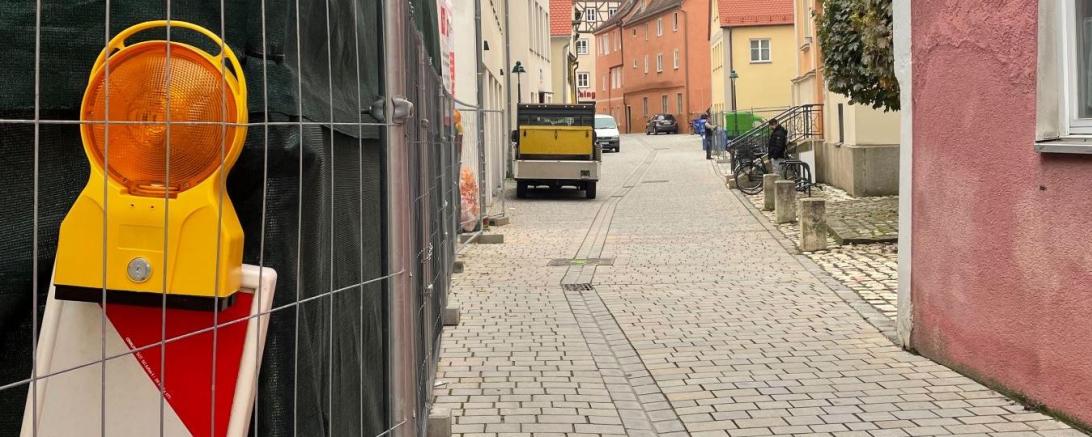 Symbolbild: Sperrung der Jugengasse