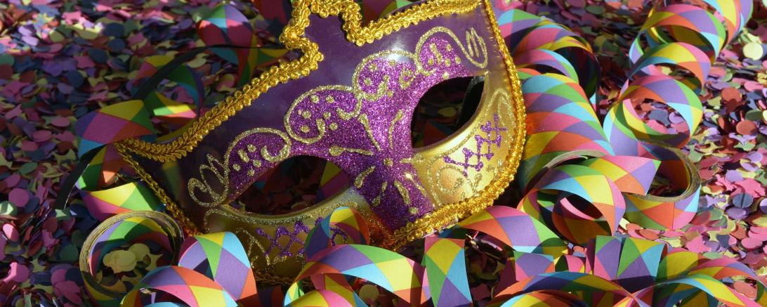 Symbolbild: Faschingsmaske 