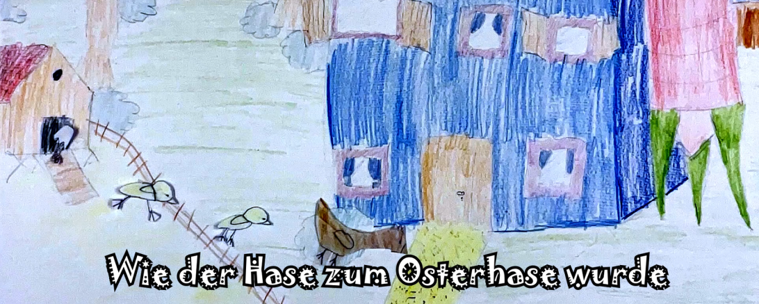 Screenshot aus dem Film "Wie der Hase zum Osterhasen wurde". 