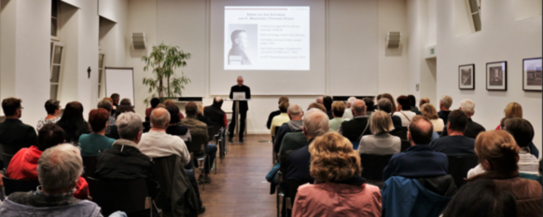 Bild von einem Vortrag 