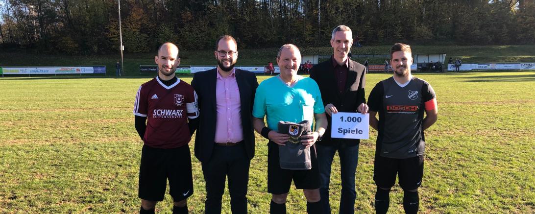 Florian Pfefferer, Tobias Heuberger, Andreas Schaudig, Clauspeter Heger und Adrian Stimpfle.