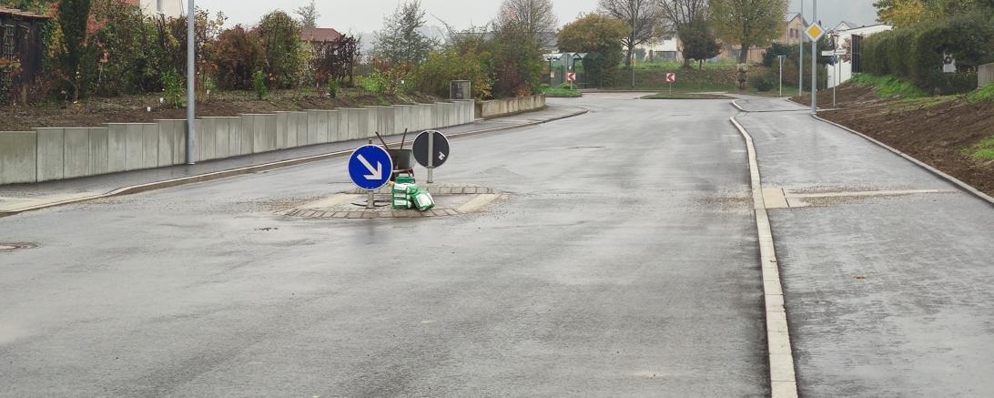 Neue Querungshilfe in Erlingshofen.