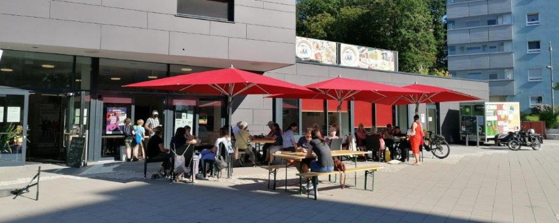 Im Bild ist das Mehrgenerationenhaus in der Donauwörther Parkstadt zu sehn