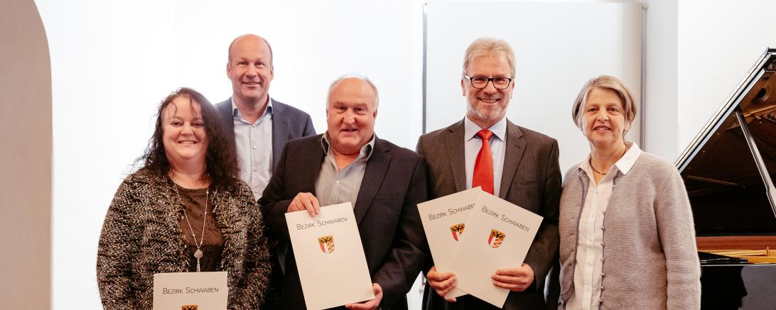 Im Bild ist der Bezirk Schwaben zu sehen.