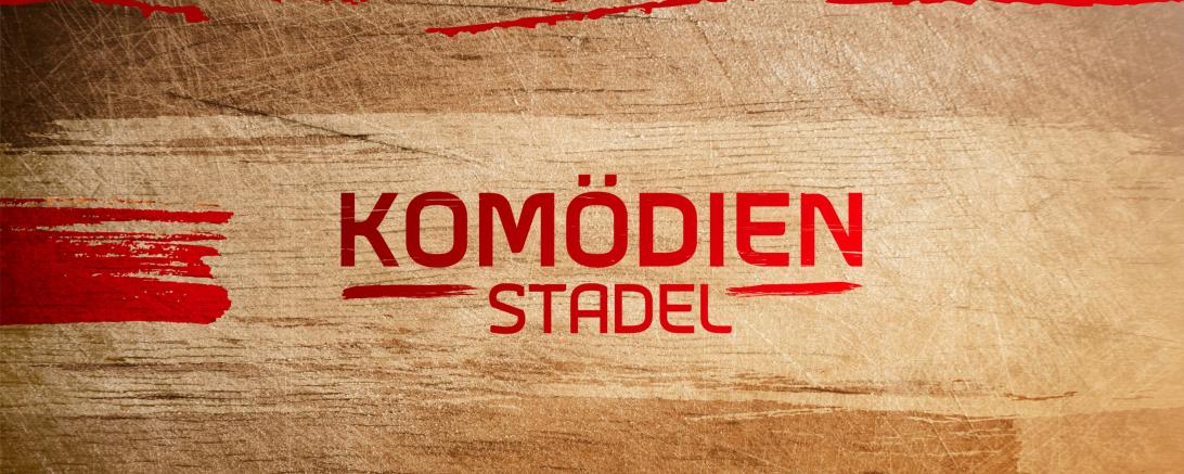 Das Logo des Komödienstadels.
