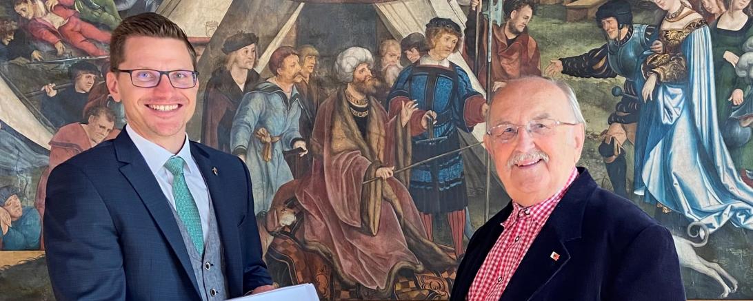 David Wittner und Hans Fischer