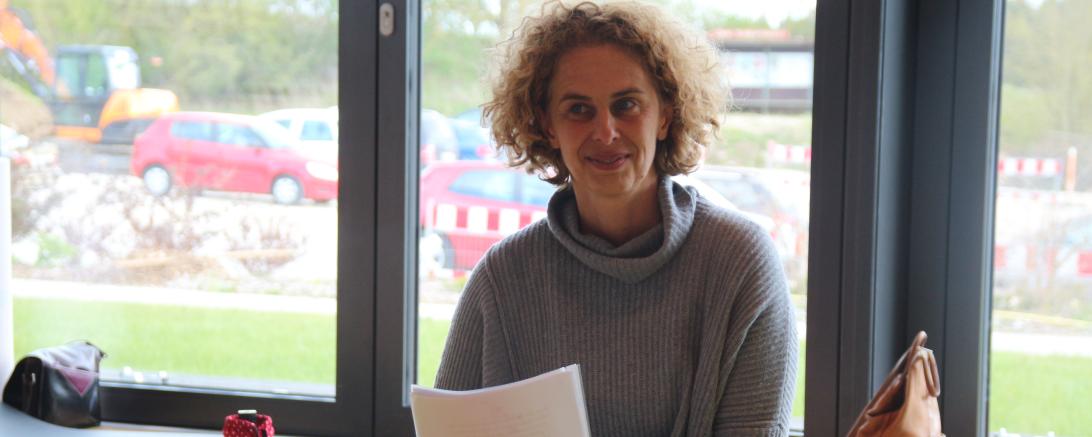 Kursleiterin Liss Stengel.