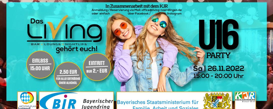 U 16 Party in Living Nördlingen