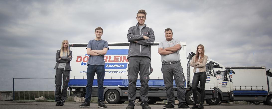 Durch eine Ausbildung bei Döderlein Teil des Teams werden.