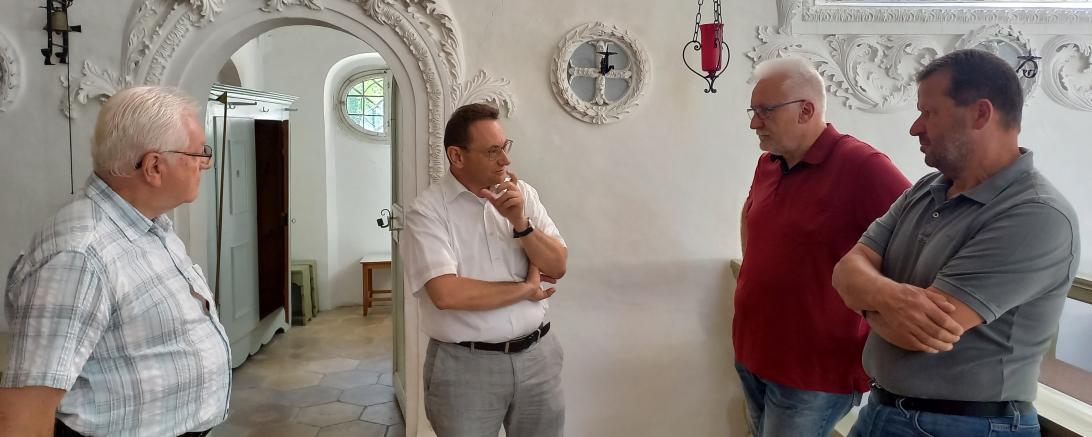 Besichtigung der Ottinger Schlosskapelle